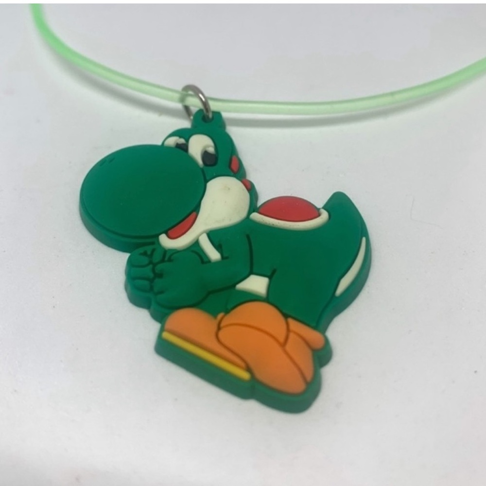 New Unisex Yoshi Lovers Nintendo Figure Pendant Adjustable Necklace - Picture 3 of 9